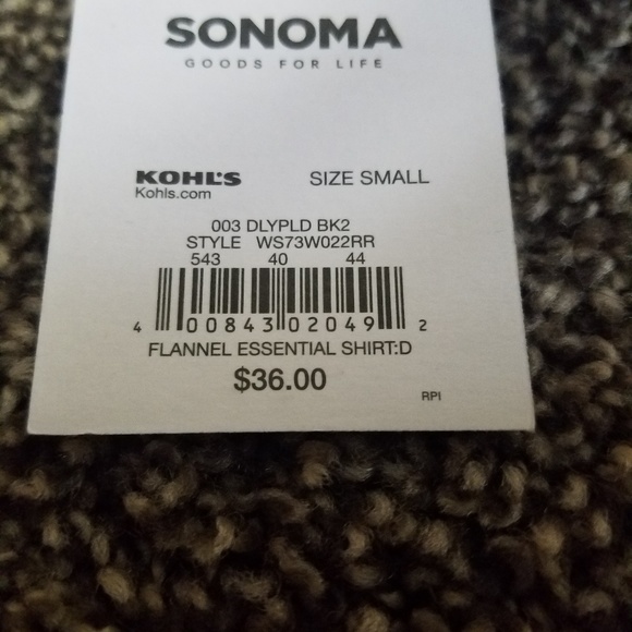 Flannel Tunic shirt - Picture 2 of 2